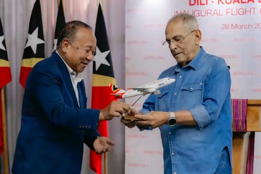 PR Horta lansa voo dahuluk Aero Dili  ba Malázia