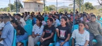 Institutu Nasionál Kombate HIV/SIDA, (INCSIDA-IP) halo sensibilizasaun kona ba moras HIV/SIDA ba komunidade sira iha Metinaro, (14/06). Foto:INDEPENDENTE/Ivonia.