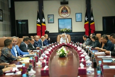 Reuniaun Konsellu Ministru, Kuarta (13/05). FOTO: KM