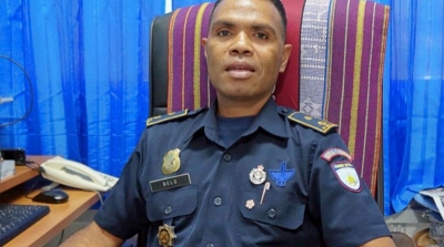 Komandante Daruak PNTL Dili, Superintendente Polisia Euclides Belo.