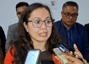 Ministra Saúde, Elia dos Reis Amaral. 