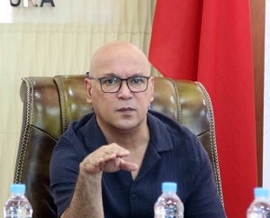 Ministru Juventude, Desportu, Arte no Kultura, Nelyo Isaac Sarmento. Foto:Media Gabinete MJDAK