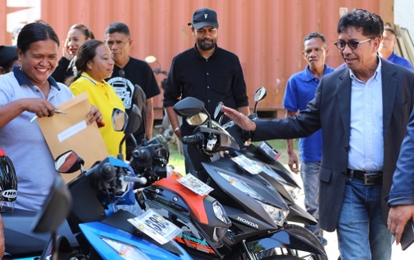 SEKomS Apoia Motorizada Walu ba Jestór Rádiu Komunidade. Foto:Media SEKomS.