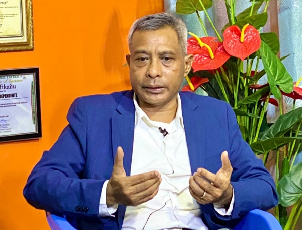 Diretór Jerál STAE, Elviro Fernandes Moniz. FOTO: Delfina Borges//