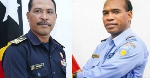   KM deside Faustino da Costa ba Komandante Jeral  Polisia Nasional Timor Leste no Segundu Komandante Mateus Fernandes. FOTO: dok