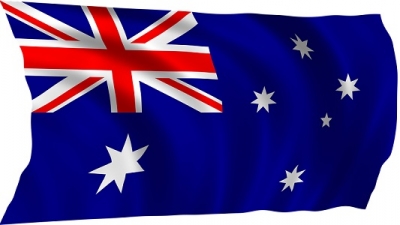Bandeira Australia. Google