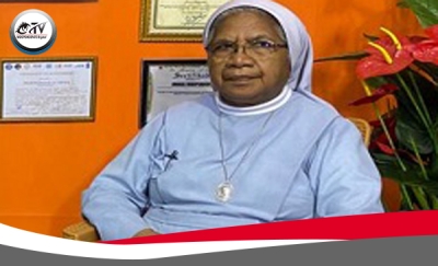 Koordenadór Nasional ba Pastoral no Familia Konferensia Bispo Timorense, Madre Guilhermina Marçal. Foto:INDEPENDENTE.