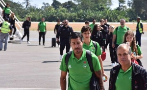 Ekipa Delegasaun atleta husi Portugal to&#039;o ona iha Aeroportu Internasional Nikolau Lobato Komoro, Dili, (17/07/25). 