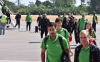 Ekipa Delegasaun atleta husi Portugal to'o ona iha Aeroportu Internasional Nikolau Lobato Komoro, Dili, (17/07/25). 