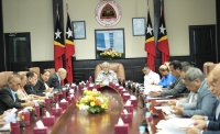 Council of Ministers meeting. Photo: Independente