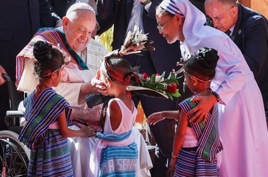 Xefe Estadu Hato’o Senti Kondolénsia ba Santo Papa Ne’ebé Termina Ona nia Viajen iha Mundo