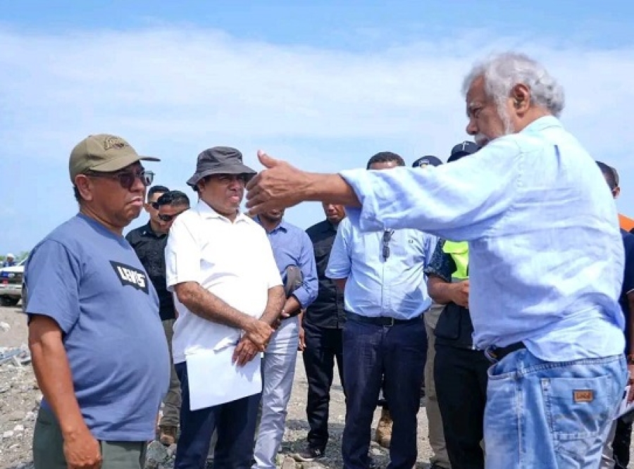 PM Xanana iha Oekusse: Lansa projetu bee ba natar, observa konstrusaun estada