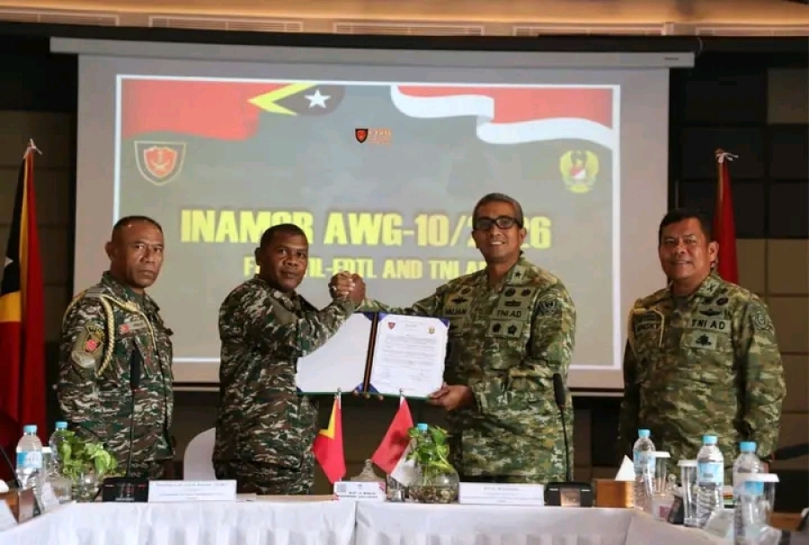 F-FDTL sai uma na’in ba enkontru programa INAMOR dala-10 ho TNI-AD