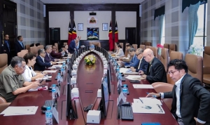 Reuniaun Konsellu Ministru diriji husi Primeiru Ministru Kay Rala Xanana Gusmao. Foto:Media GPM.